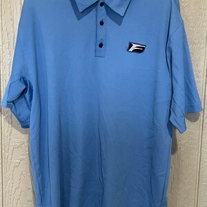 Men's NIKE Blue Polo Golf Shirt